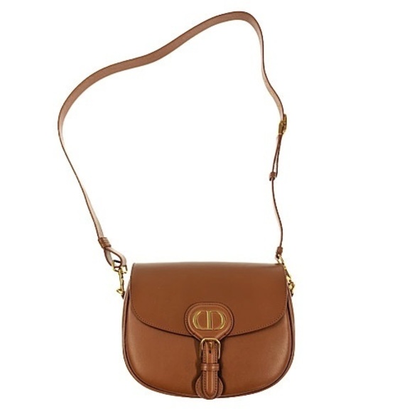 Dior Bobby Shoulder Bag Leather Brown - Picture 1 of 15